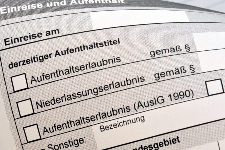 Aufenthaltserlaubnis-Mobile